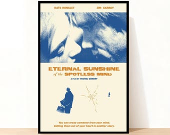 Eternal Sunshine Movie Poster, Frameless Canvas Print