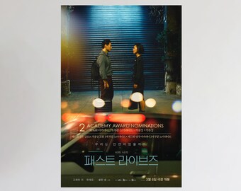 Past Lives Movie Poster, Waterproof Canvas Print