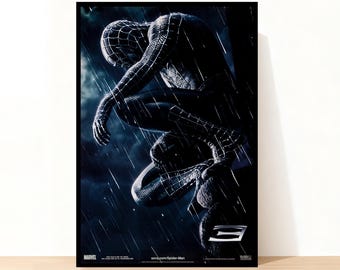 Spider-Man 3 Movie Poster, Waterproof Canvas Print