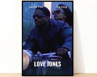 Love Jones Movie Poster, Home Decor, Room Decor, Wall Art, Gift for her