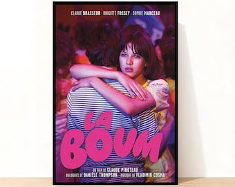 La Boum Movie Poster, Home Decor, Room Decor, Wall Art, Gift for her