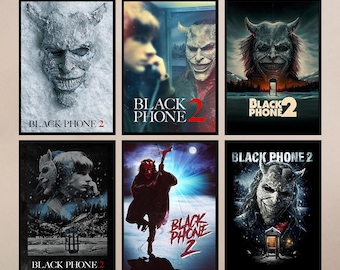 Poster del film Black Phone 2, arte su tela ad alta definizione