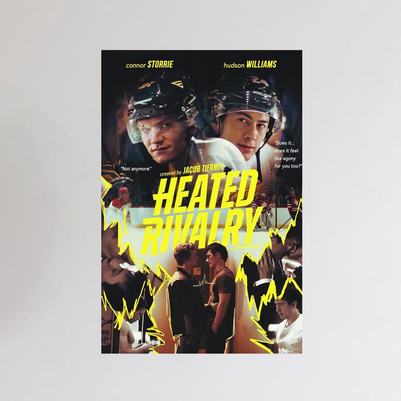 Heated Rivalry Movie Poster, Criterion Collection, Retro Wall Art - Etsy