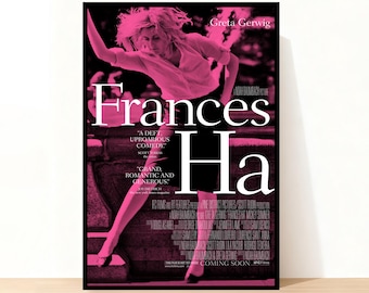 Frances Ha Movie Poster, Home Decor, Room Decor, Wall Art, Gift for her