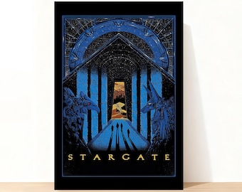 Stargate Movie Poster, High Definition Canvas Print, Wall Art