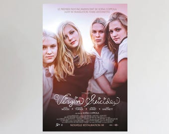 The Virgin Suicides Movie Poster, Waterproof Canvas Art Print
