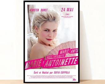 MARIE ANTOINETTE Movie Poster,Home Decor, Room Decor, Wall Art, Gift for her