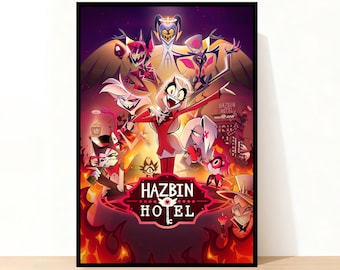 ハズビン・ホテル アニメイトフェア 布ポスター ヴォックス グッズ-ポスター】ハズビン・ホテルへようこそ B2布ポスター