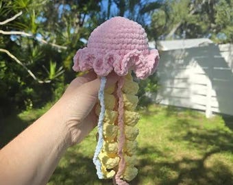 Judy The Jelly Fish | Amigurumi Crochet Plushie
