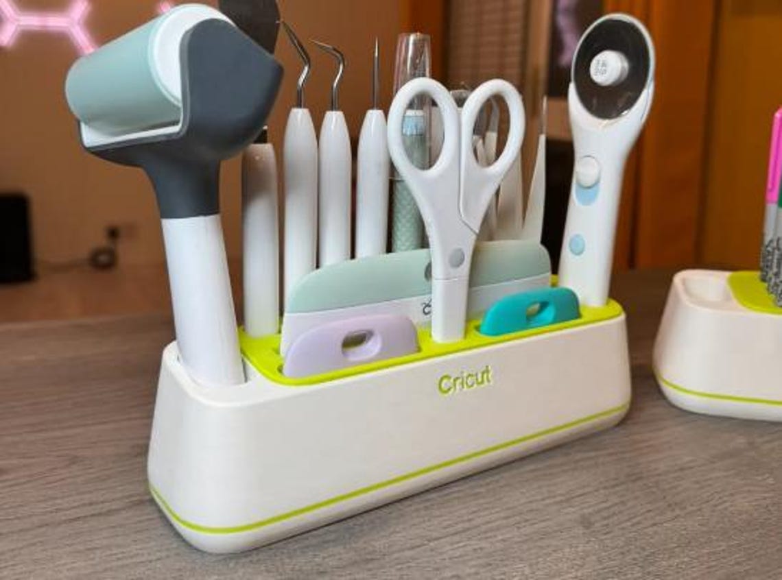 Craft Tool Organizer | 3d Printed Cricut Tool Holder, Desk Caddy I Gift ...