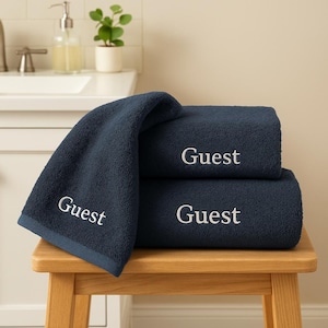 Personalized   Bath Towels: Custom, Embroidered, Monogrammed Turkish Cotton Towels