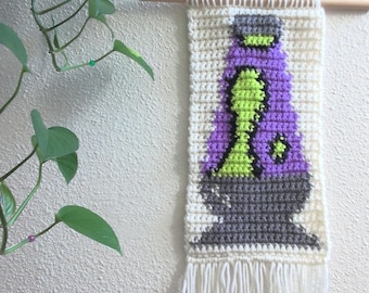 Lava Lamp Crochet Tapestry Pattern