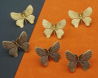 Vintage Knäufe, Schmetterling Möbel Knäufe, Vintage Möbel Knäufe, Knäufe, Möbel Knäufe, Schrank Knäufe