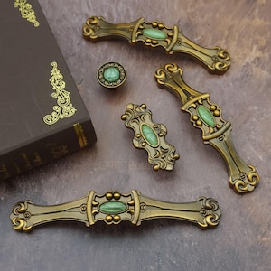 Vintage Antik Messingschrank Griffe: Rustikale Zink Legierung Schublade Knäufe