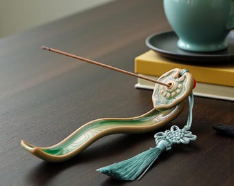 韓国製青磁香炉、蓮の形をした陶器製香炉、瞑想装飾 - Etsy 日本