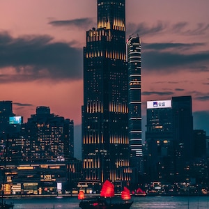 Hong Kong sunset