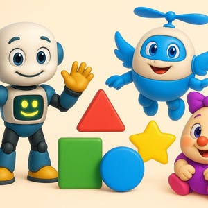 Shapes Matching + Coloring Worksheets Bundle | Learn Shapes & Colors | 24 Pages Printable PDF