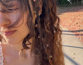 Gold Autumn Hair Accessories: Fall Hair Ornament for Her