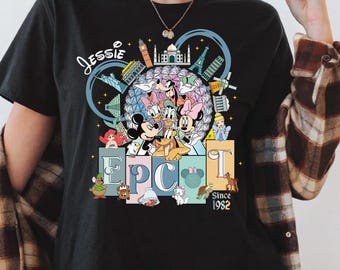 EPCOT Family Shirts, Custom EPCOT Shirt, Disney Park Family Tee, Matching EPCOT TShirts, Disney Trip Shirts