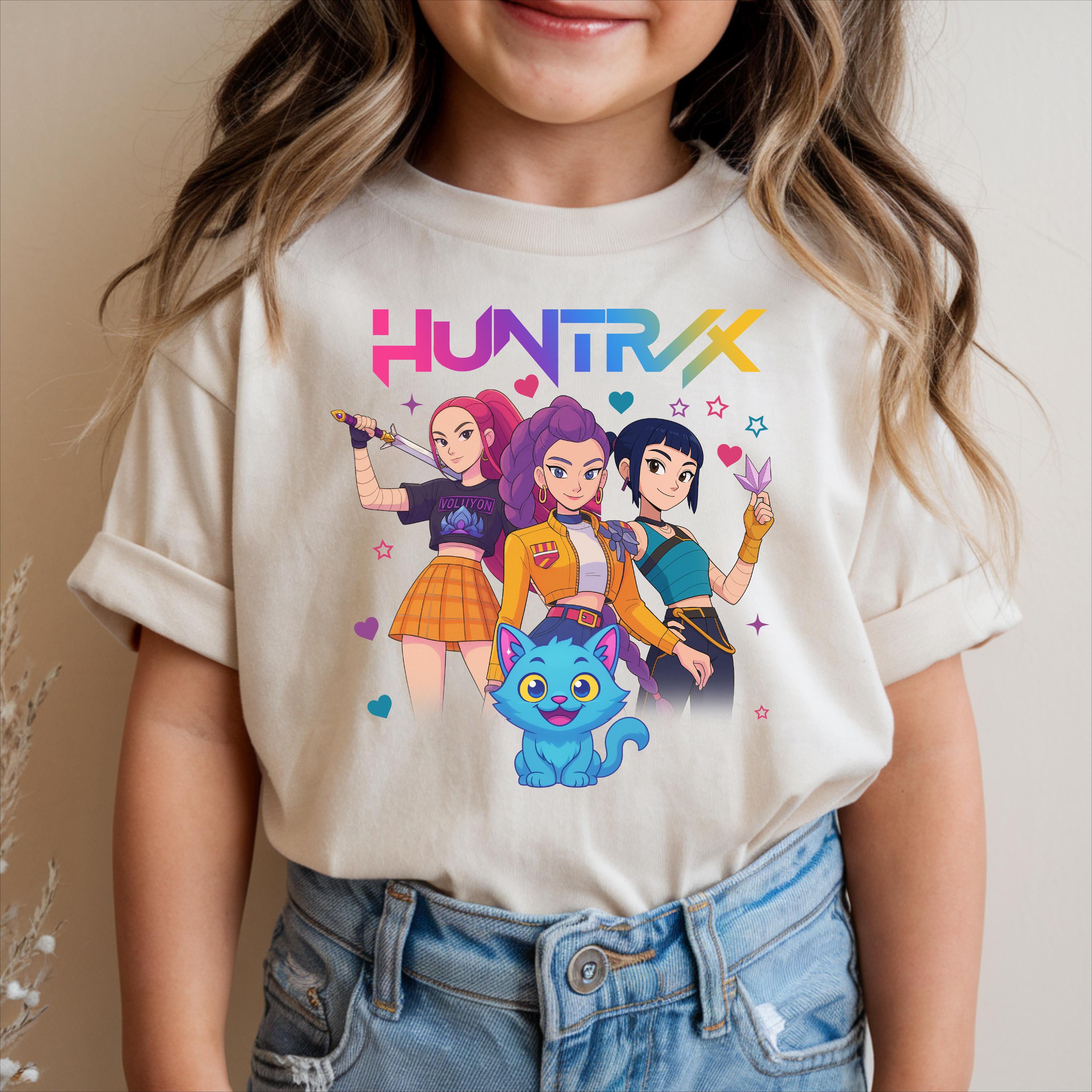 Kpop Demon Hunters Graphic T-Shirt - Fantasy Pop Culture Tee For Adults & Kids (Multiple Sizes) 7 thumbnail image