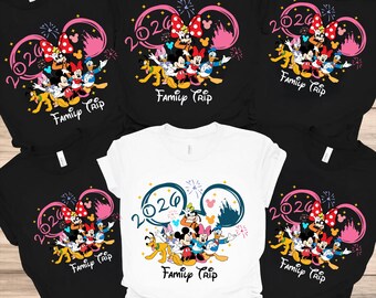 Camiseta personalizada de viaje a Disney 2026, camiseta de viaje a Disney, camiseta de vacaciones familiares de Disney, camiseta a juego de la familia Disney