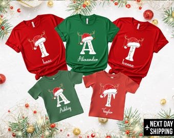 Custom Christmas Family Name Shirt, Christmas 2026 Shirt, Christmas Family Pajamas, Christmas Shirts, Personalized Christmas Shirt