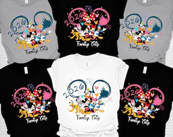 Disney 2026 Personalization Shirts, Disney Family Shirts, Disneyworld 2026 Family Shirts, Disney Vacation 2026 Trip Shirt, Disney shirt