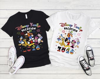 YENI LISTELEMECustom Disney Family Vacation 2026 Shirt, Matching Mickey Minnie Trip Tee, Personalized Disney Squad Shirts
