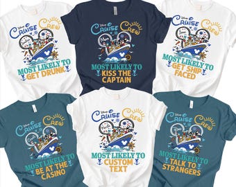 Camiseta personalizada con 99 citas para la tripulación de crucero 2026, camiseta con el nombre personalizado para la tripulación de crucero, divertida camiseta de crucero a juego.