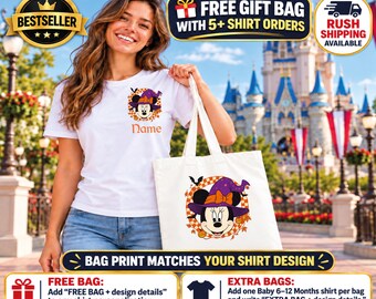 Disney Halloween Shirt 2026, Personalized Mickey Minnie Donald Daisy Goofy Pluto Family Matching tshirt
