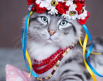 Stefania  - Realistic life size cat (MADE to ORDER / shown as an example)