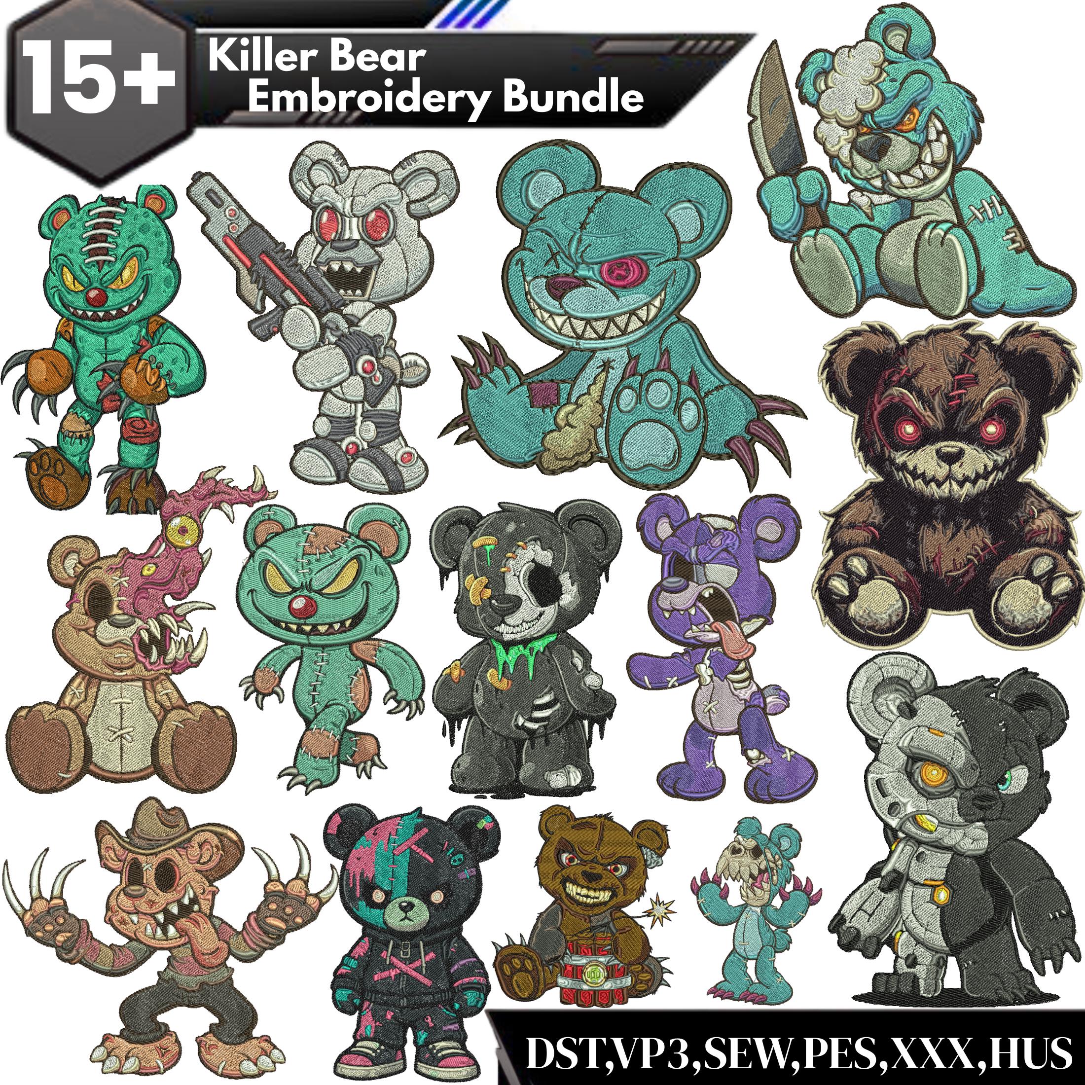 Killer Teddy Bear - Etsy