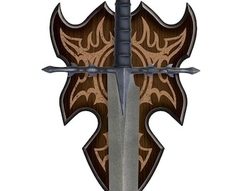 Handmade Ringwraiths Nazgûl Sword | Witch-king of Angmar | Fantasy Ring of Power Movie | Cosplay Prop | Wedding, Anniversary, Father’s Gift