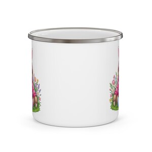 Sloth Bunny Ears Enamel Mug | Easter Eggs Spring Camping Cup - Etsy