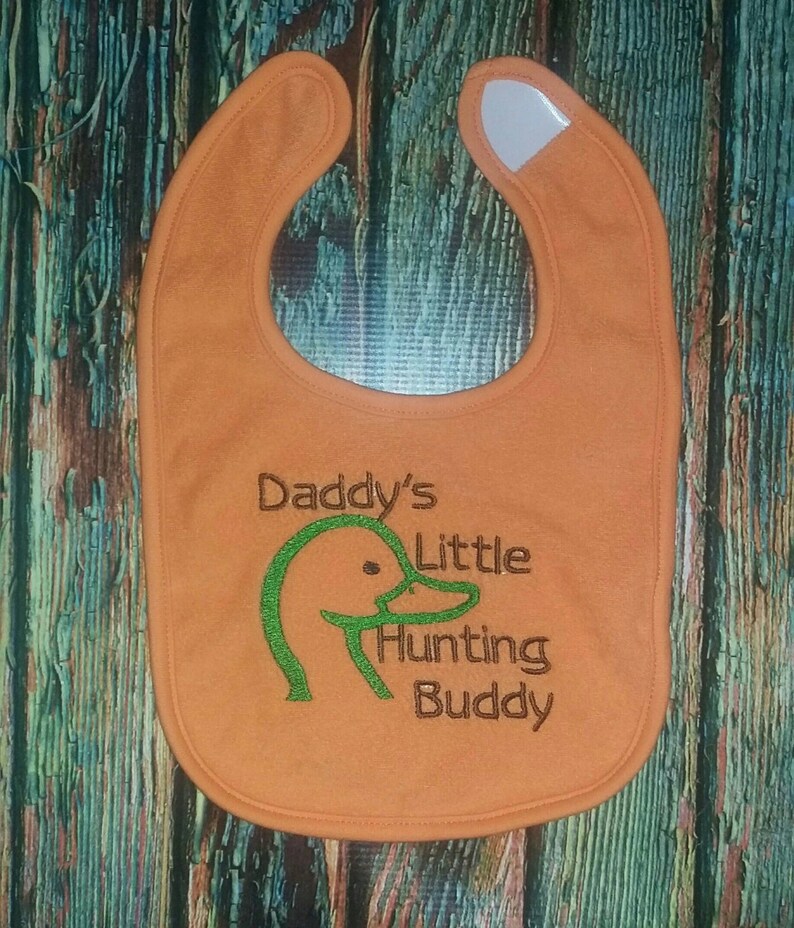 Daddys Little Hunting Buddy Bib Hunting Bib Baby Bib Etsy