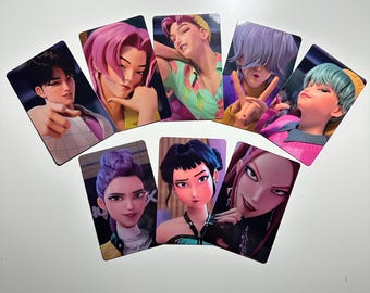 2 Boîtes De 55 Cartes Photo KP-OP Demon - 110 Cartes Miniatures - Cadeau Pour Fans, Collection