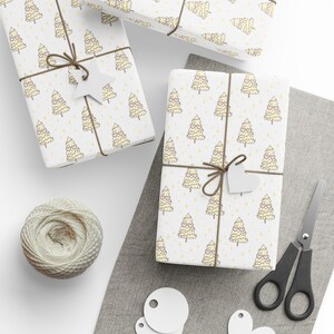 Christmas Tree wearing Sunglasses Wrapping Paper