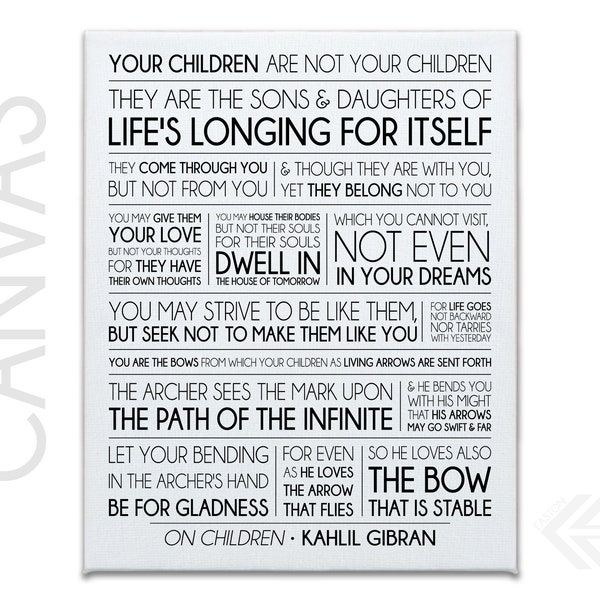 Kahlil Gibran - Etsy