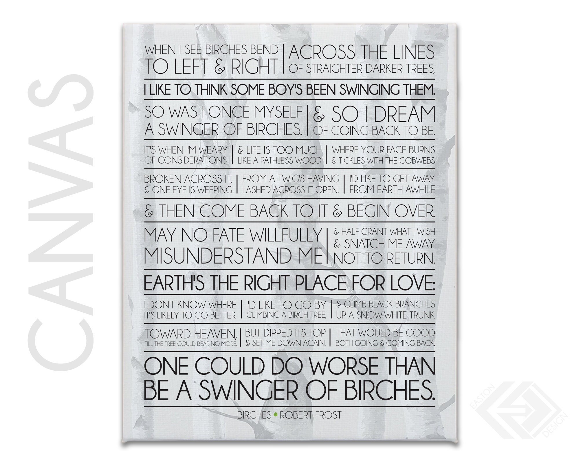 Robert Frost Birches photo