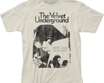 Velvet Underground White Light/white Heat Distressed Men's Soft