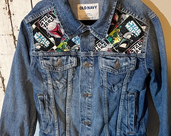 Star Wars Mandalorian- denim jacket size 8