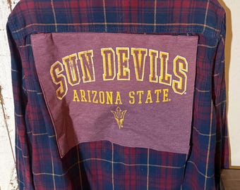 Arizona State University flannel size Large (42-44)