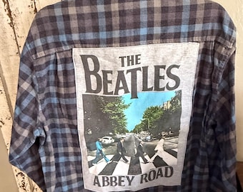 The Beatles Abbey Road flannel shirt