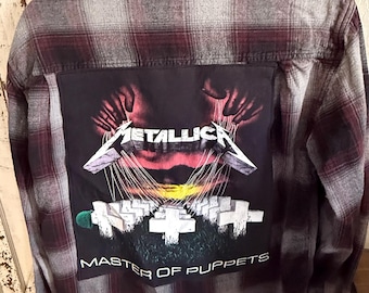 Metallica flannel shirt