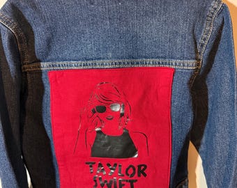 Chaqueta vaquera Taylor Swift para niña, talla 7/8