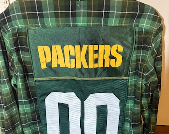Green Bay Packers flannel shirt