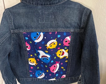 Baby Shark jacket. Child size 3T