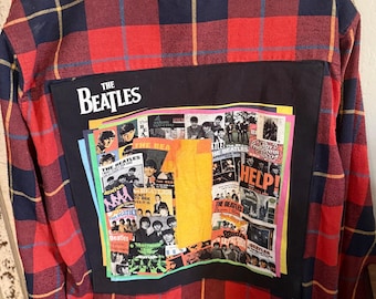 The Beatles flannel shirt