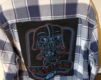 Star Wars flannel size XL