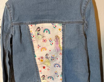 Disney princesses jacket. Child size 6/6x.